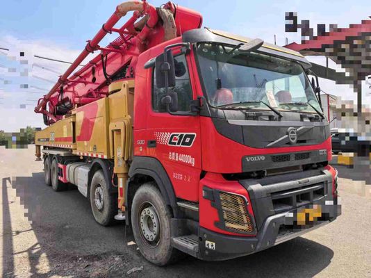 2022 Volvo Truck Mounted Hydraulic Beton Pump Truck , 62 Meters Boom Length Used Sany Concrete Pump