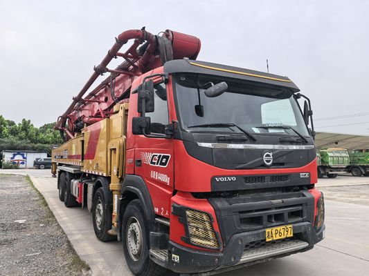 2021 SANY 62m Concrete Pump With Volvo Chassis Famous Chinese Pump Truck