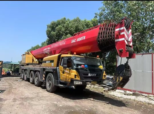 Second-hand 2021 SANY SAC1600T8 160t Truck Crane With Good Condition For Hot Sale