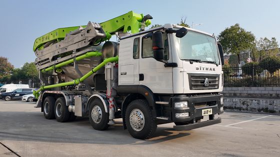 9m3 Concrete Pump Mixer Truck 28m Max Speed 82km/h and Diesel Fuel for Construction