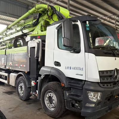 Concrete Pump Truck Used 2020 Zoomlion 63m 63 meters with Mercedes Benz Chassis