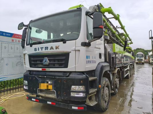 Used 2023 Zoomlion 70m Pump Truck With Sitrak Chasis For High-rise Construction