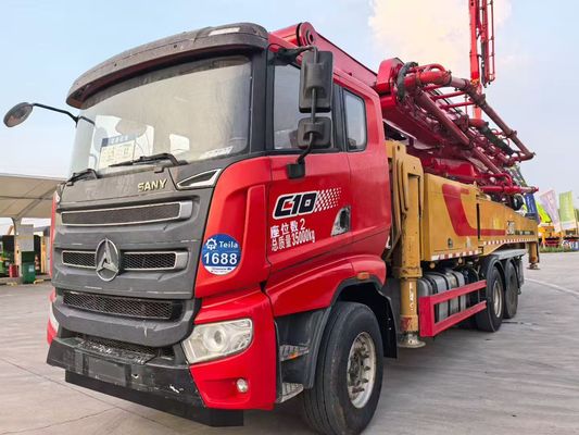2021 Sany 52M Used Concrete Pump Truck with 52 Meters Boom Length