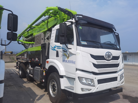 2025 3 Axles 8 wheels Concrete Boom Pump Truck Zoomlion 43m with FAW Chassis