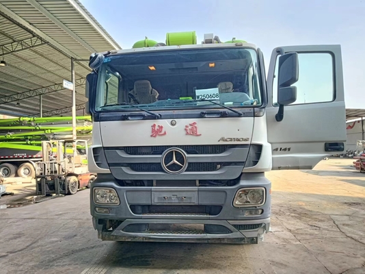 Good price 2018 Zoomlion 56m Truck-Mounted Concrete Pump with 6 Sections RZ Fold Boom and Euro V Emission online