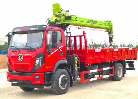 Good price New Truck mounted Crane 2025 Zoomlion 8 Tons loader crane with Dongfeng truck online