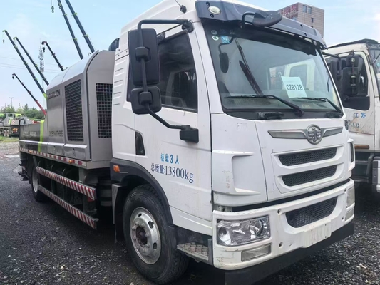 Good price Used Line Pump stationary pump Truck 2019 Zoomlion 10022 Diesel Pumping Concrete Machine online