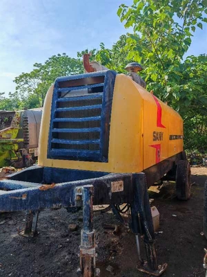 Good price 2017 original Trailer Mounted Concrete Pump Sany 8018 Stationary Trailer Pump online
