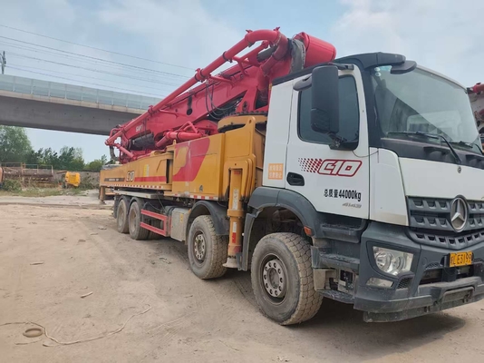Good price 2020 Used SANY 62m Concrete Pump Truck Mercedes-Benz Chassis online