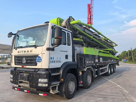 Used Zoomlion 70M Concrete Pump Truck with Sitrak Chassis