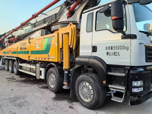 Harga yang bagus Truk Pompa Beton Pabrikan XCMG 2023 dengan Boom Lipat tipe RZ 5-bagian dan Rotasi Berkelanjutan 365° on line