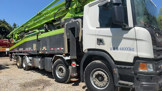 Good price 2020 Zoomlion 63m Concrete Pump Truck with Scania Chassis online