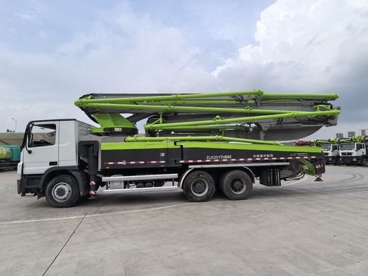 2015 Used Zoomlion 49M Concrete Pump Truck Mercedes Benz Chassis