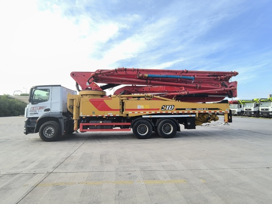 2020 Sany 52M Concrete Pump Truck on Mercedes-Benz Chassis