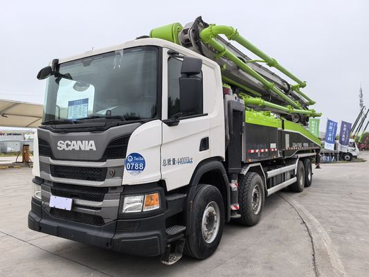 Good price Used 2020 Zoomlion 56m Vertical Reach Concrete Pump Truck with 180 m³/h Pump Output and 51m Horizontal Reach online