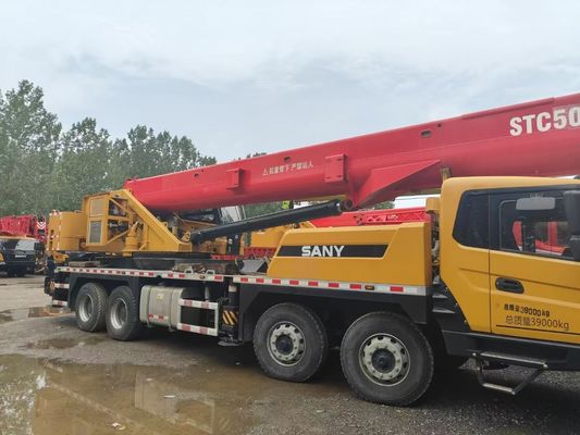 Good price Used Sany SYM5396JQZ50E 50t Truck Crane with High Efficiency and Dual-Power Design for Construction and Mining online