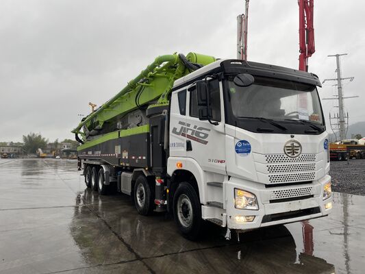 Used 2022 Zoomlion 65m Boom Pump Truck With FAW Chassis ZLJ5530THBJF