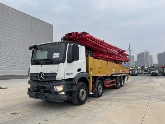 2020 Sany 56M Concrete Pump Truck with Mercedes Benz Chassis for High-Rise Construction