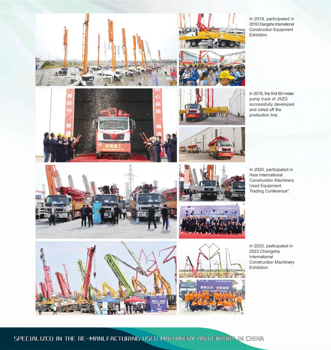 Bomba de concreto para caminhão Sany 52M Hidráulica Usada 2020 SY5418THB Equipamento de Construção 5